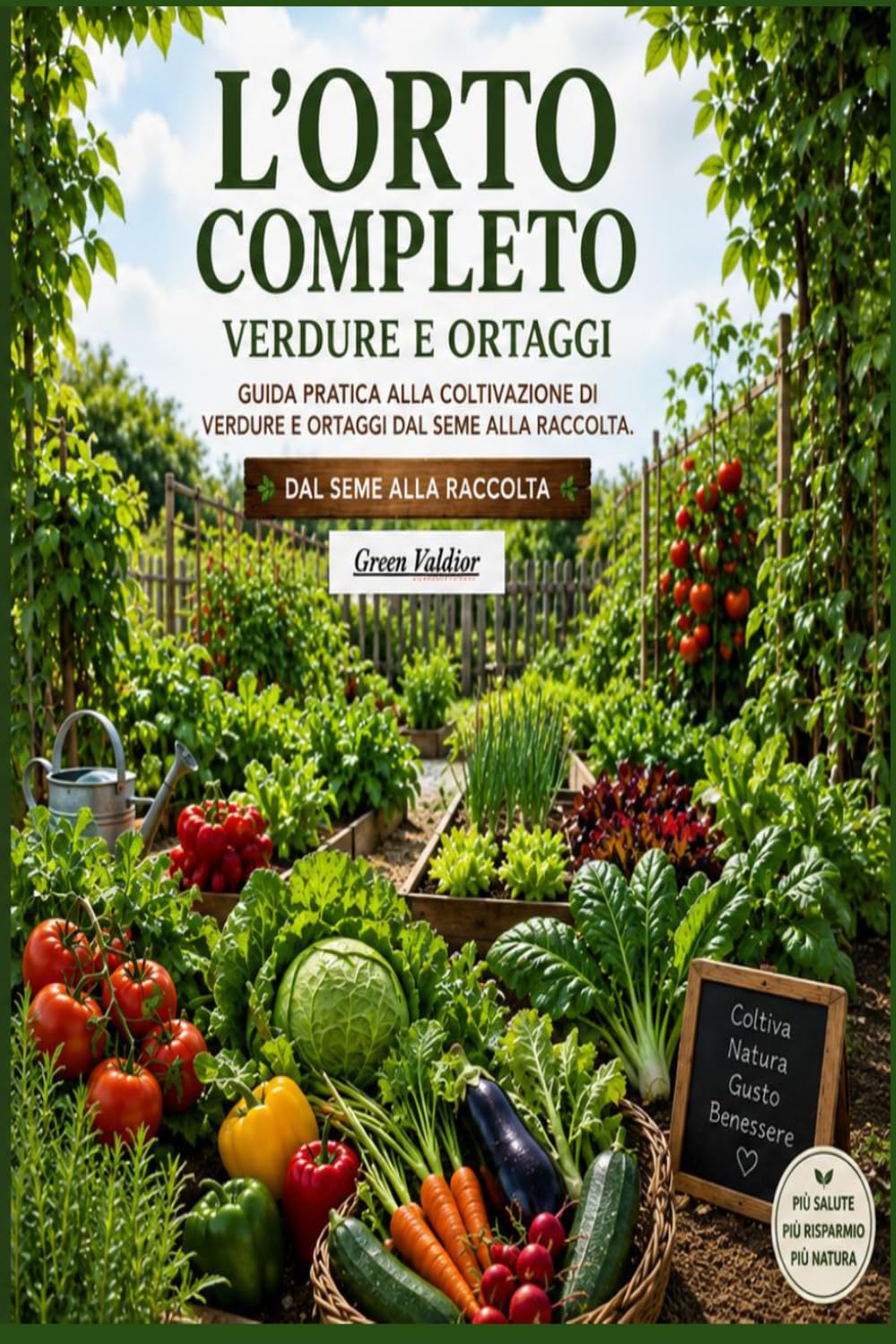 L’Orto Completo Verdure e Ortaggi: Guida pratica alla coltivazione di verdure e ortaggi dal seme alla raccolta