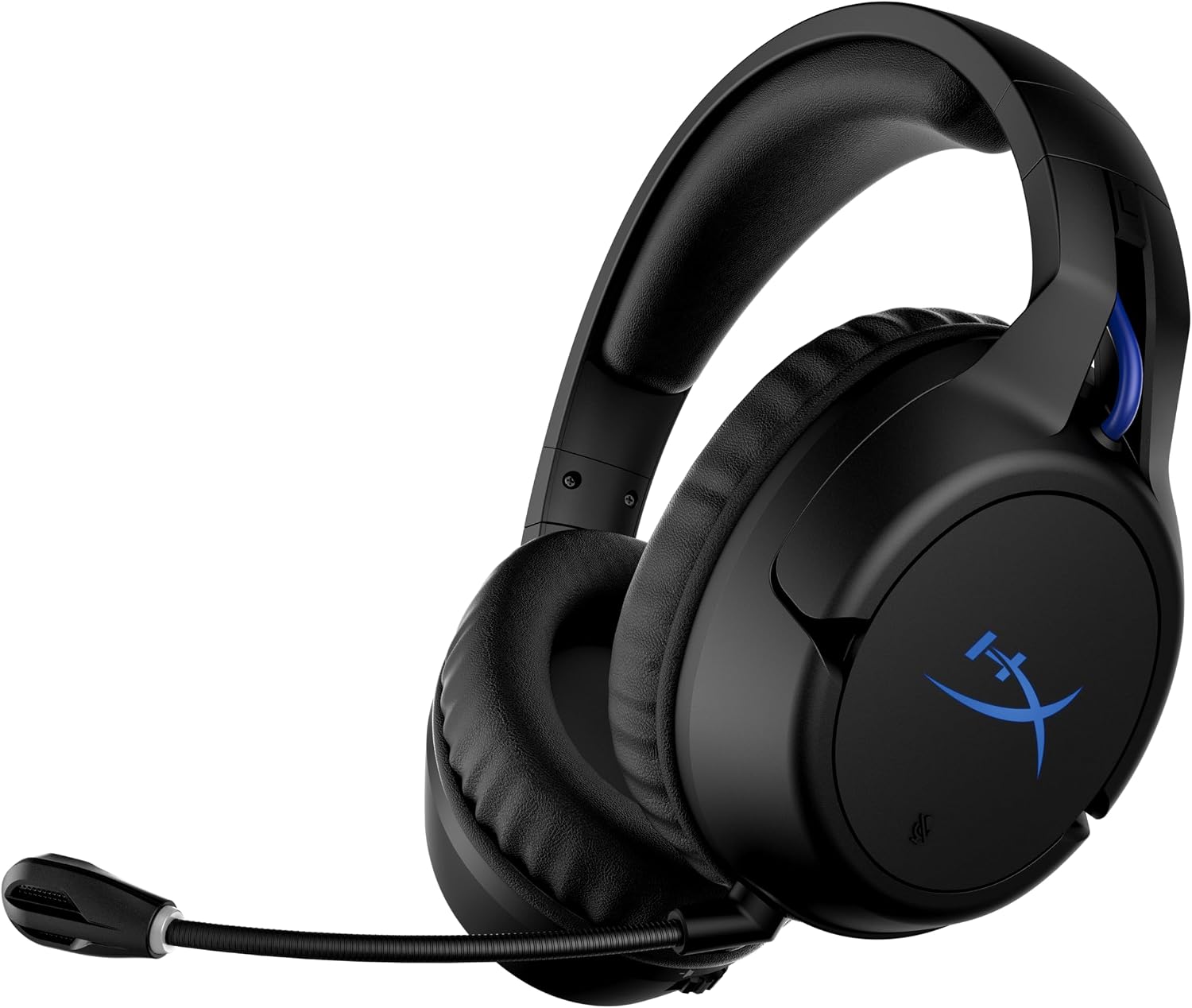 Cloud Flight – Wireless Gaming Headset for PS5 and PS4, Up to 30-hour battery, Memory foam ear cushions and premium leatherette, Noise-Cancelling Microphone with LED Mic Mute