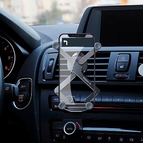 Miniatura 5 de hunmui Peachloft Soporte para teléfono, soporte giratorio invisible, soporte de teléfono para automóvil, soporte para teléfono de automóvil