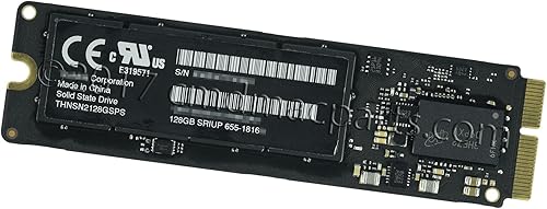 Odyson - Reemplazo SSD de 128 GB para Apple MacBook Pro 13" Retina A1502, 15" A1398 (finales de 2013-mediados de 2014)