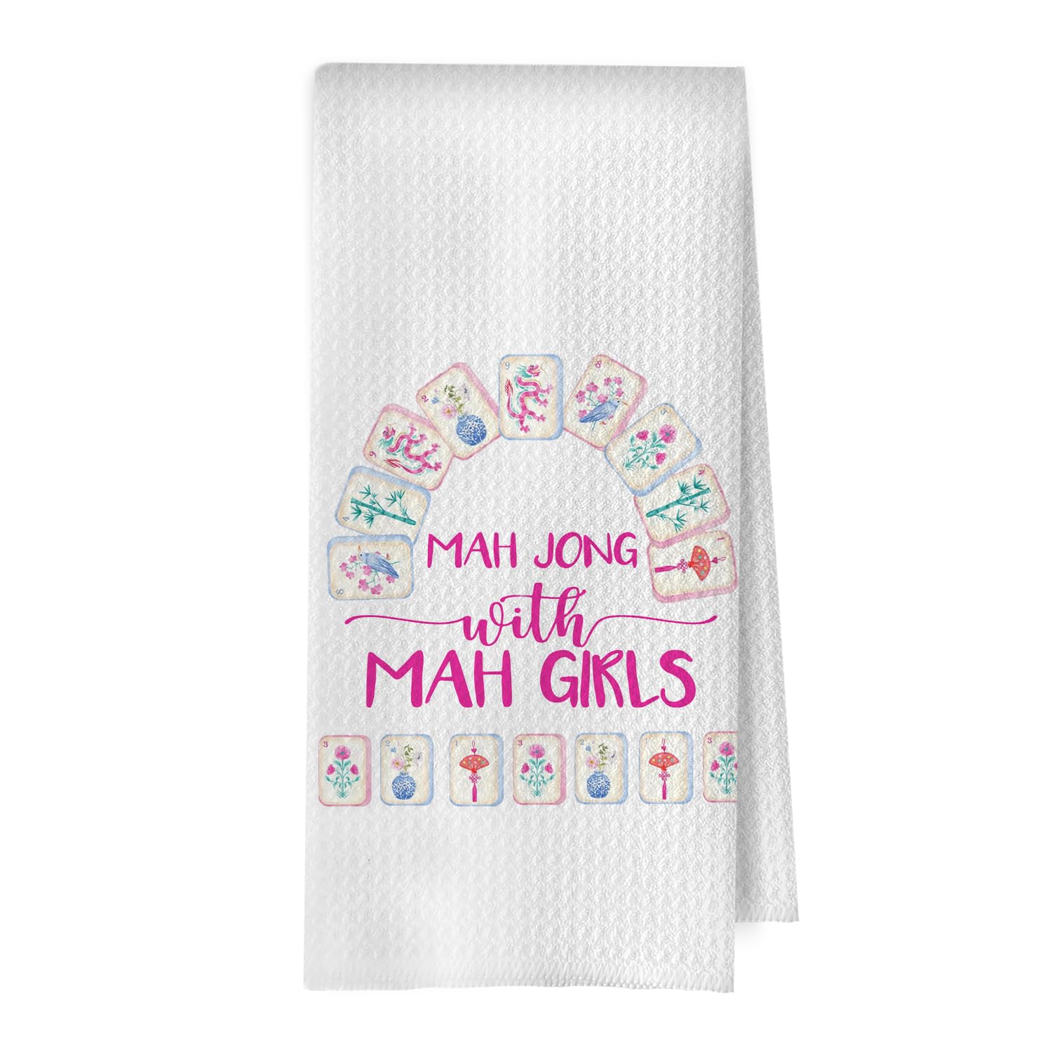 BlissfulAbon Mahjong Gifts Kitchen Towels - dish cloths and dish towels | Mubboo