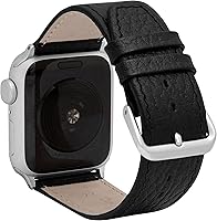 Vista 21 de Bandini Correas de cuero para mujer para Apple Watch de 1.496 pulgadas, 1.575 pulgadas, 1.614 pulgadas para mujer, correa delgada de cuero iWatch