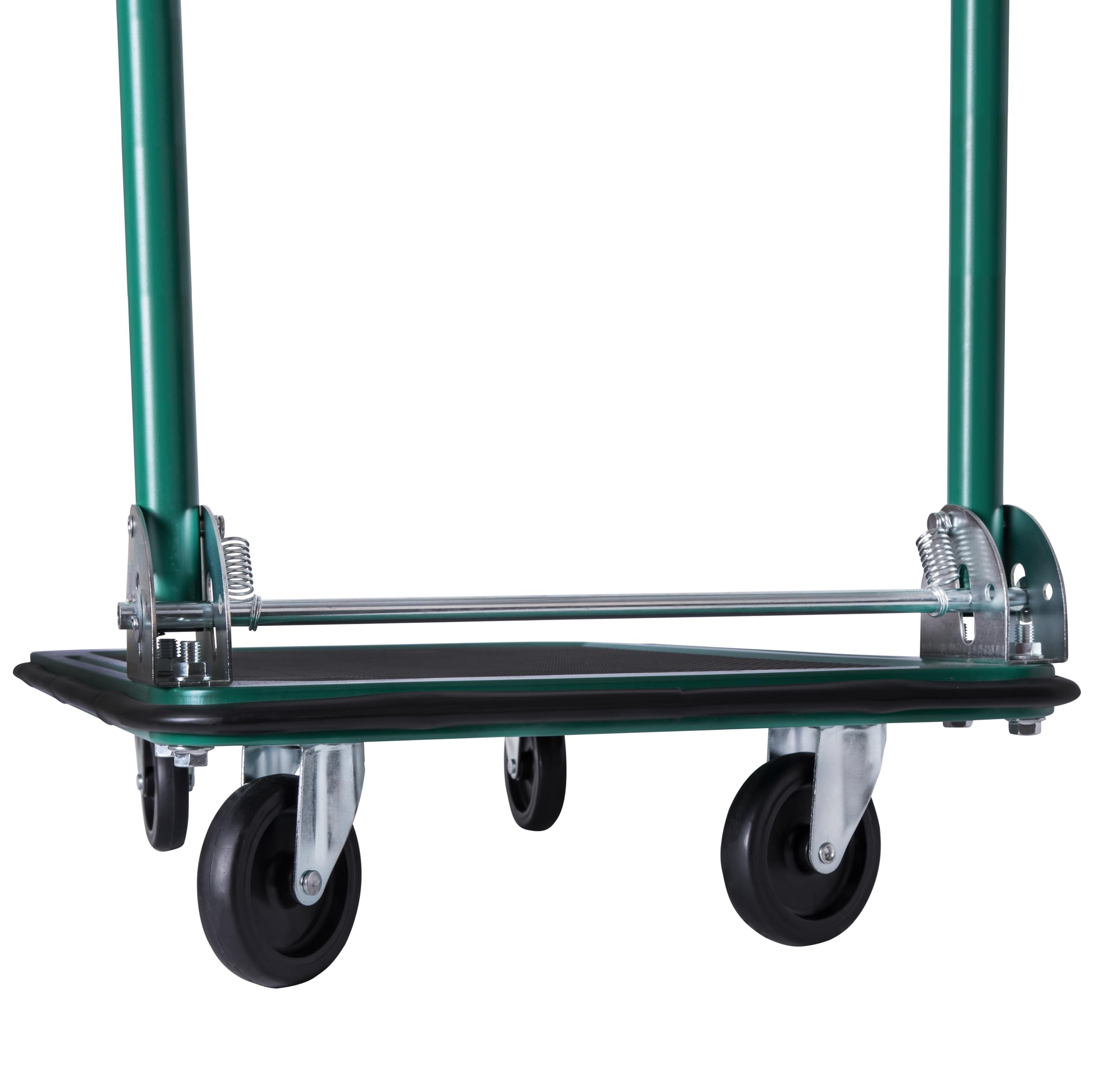 VONROC Transportwagen klappbar 150kg - Plattformwagen als Transporthilfe - Rollwagen mit Griff