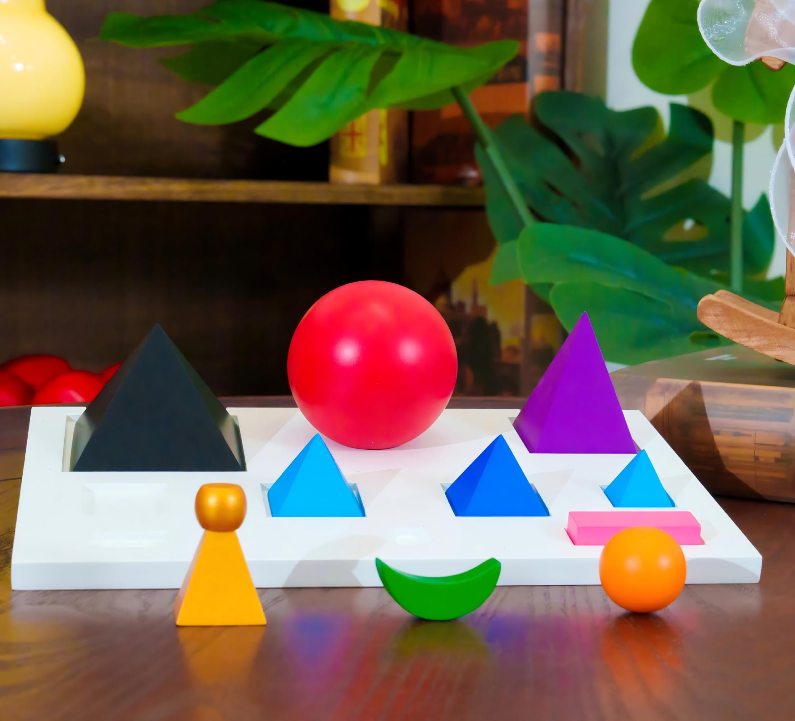 Montessori Matériel linguistique – Lettres, grammaire et lecture, jeux éducatifs en bois pour l'école maternelle et primaire, l'école à domicile et les salles de classe (symboles grammaires fixes