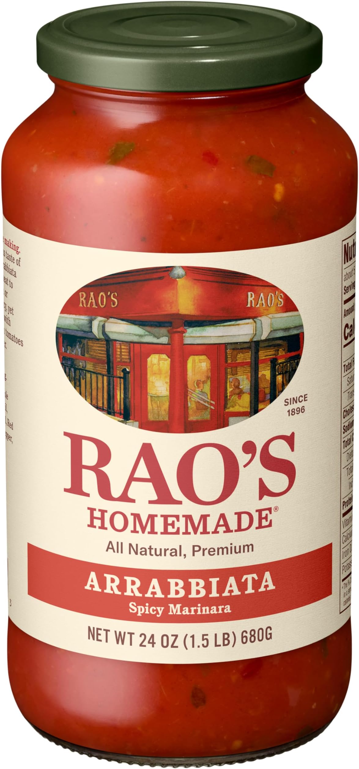 Arrabbiata Sauce Made with Italian Tomatoes, 24 oz