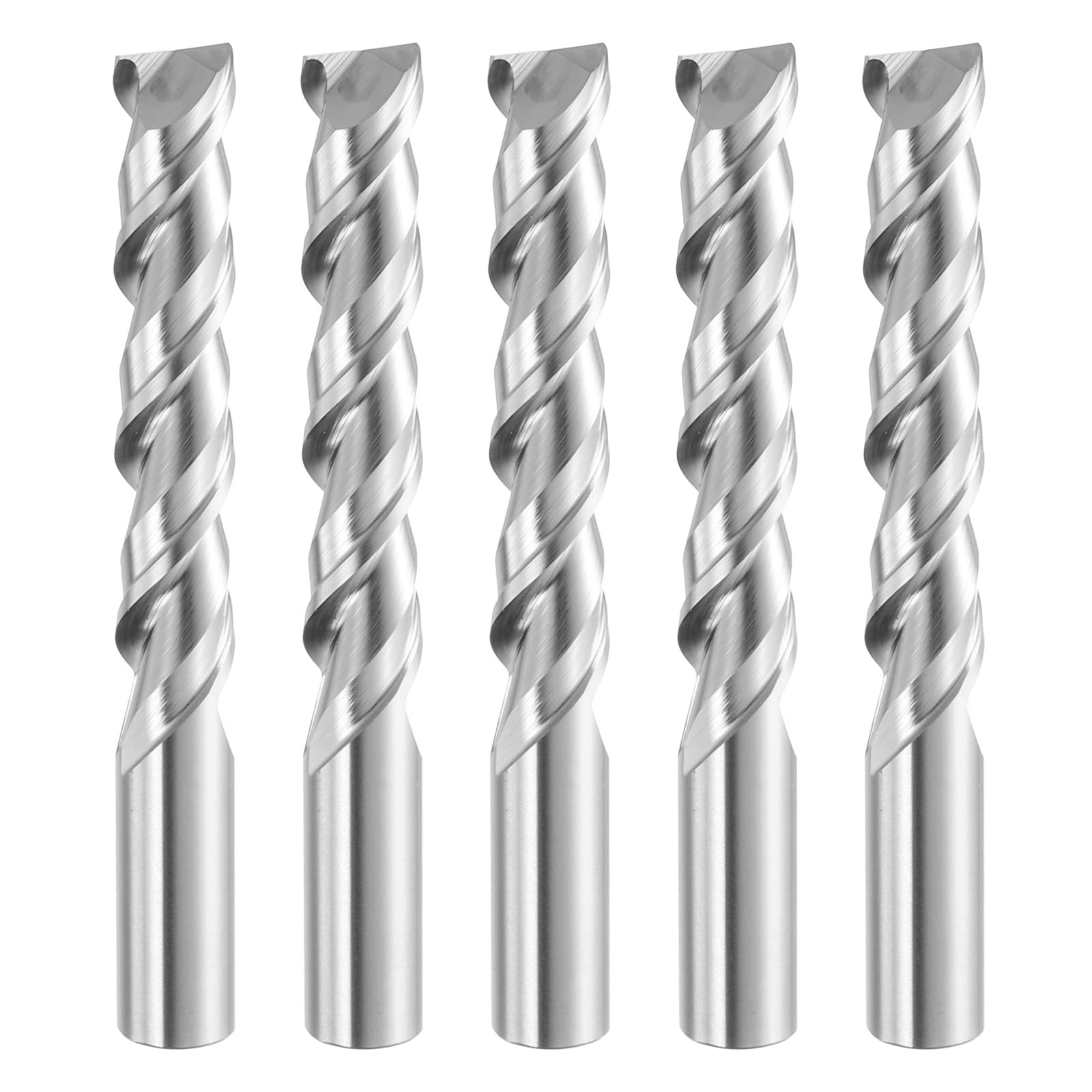 QUARKZMAN 5Pezzi Fresa A Spirale 6mm Diametro Taglio Fresa Per Legno