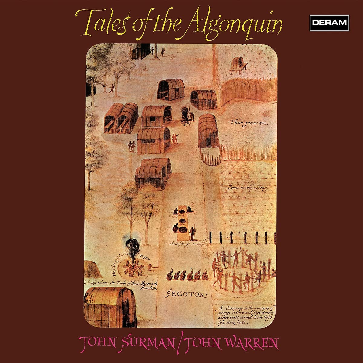 John Surman & John Warren - Tales of the Algonquin. Vinyl 12"" LP Album UNSEALED