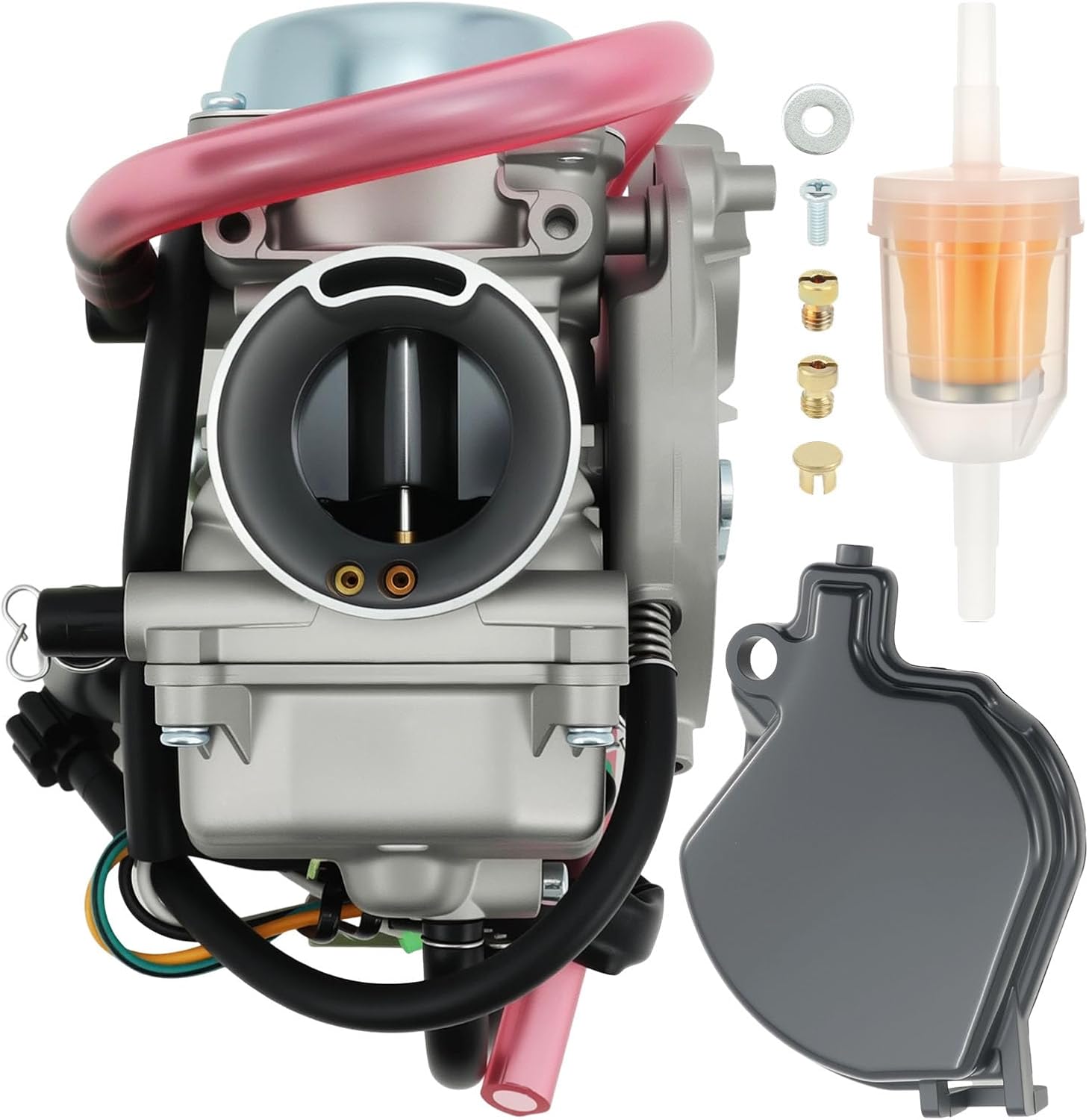 KVF300 Carburetor Replacement for Kawasaki Prairie 300 KVF300A KVF300B 1999-2002, Replace 15003-1534 15003-1437 Carb