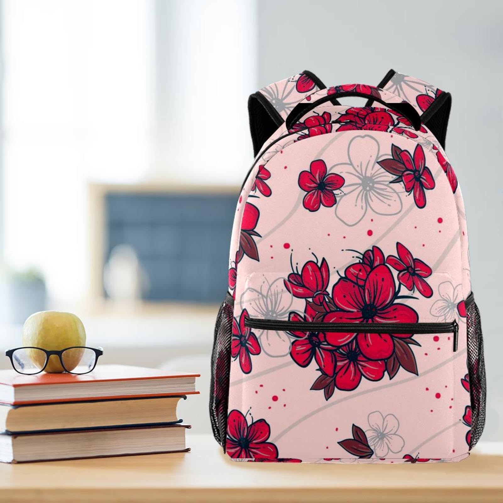 Zaino scolastico per uomini e donne, borsa classica da viaggio per computer portatile, zaino leggero per università, zaino casual per libri