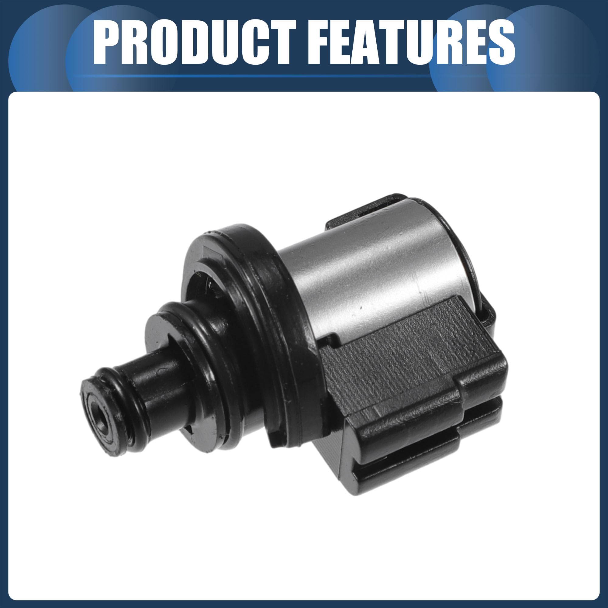 Motoforti Getriebeschaltsolenoid Für Subaru Outback 10-17 1 Stück | Kunststoff, Metall, Schwarz, 4,8x3,6x2,8 cm, OE 31706AA030, Für Subaru Impreza 2012-2016, Für Subaru Legacy 2010-2017