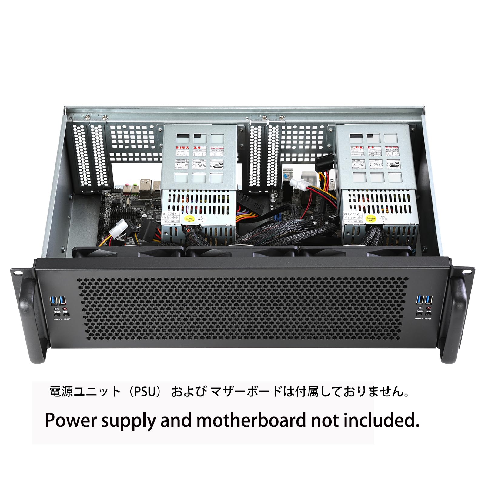 Amazon.co.jp: IPCHASSIS 3U ラックマウントサーバーシャーシ