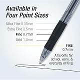 PILOT G2 Premium Rolling Ball Gel Pens, Fine Point, Black Ink, 12 Count – view 6