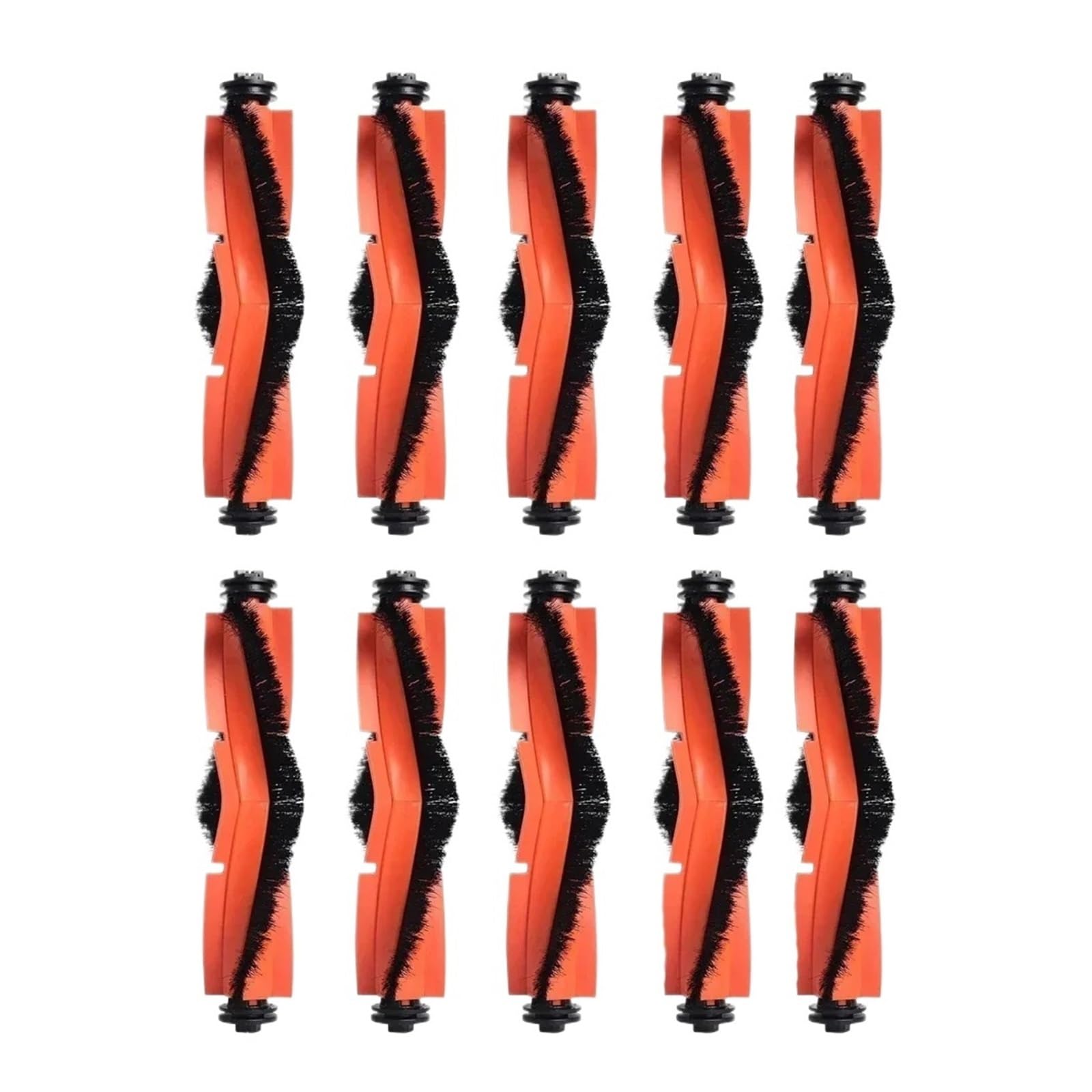CSJUHYTR Replace Main Cleaning Brush Component, Compatible For Xiaomi X20 X10 X20 Plus X10 Plus, Robot Vacuum Roller Brush Accessory(10PCS)