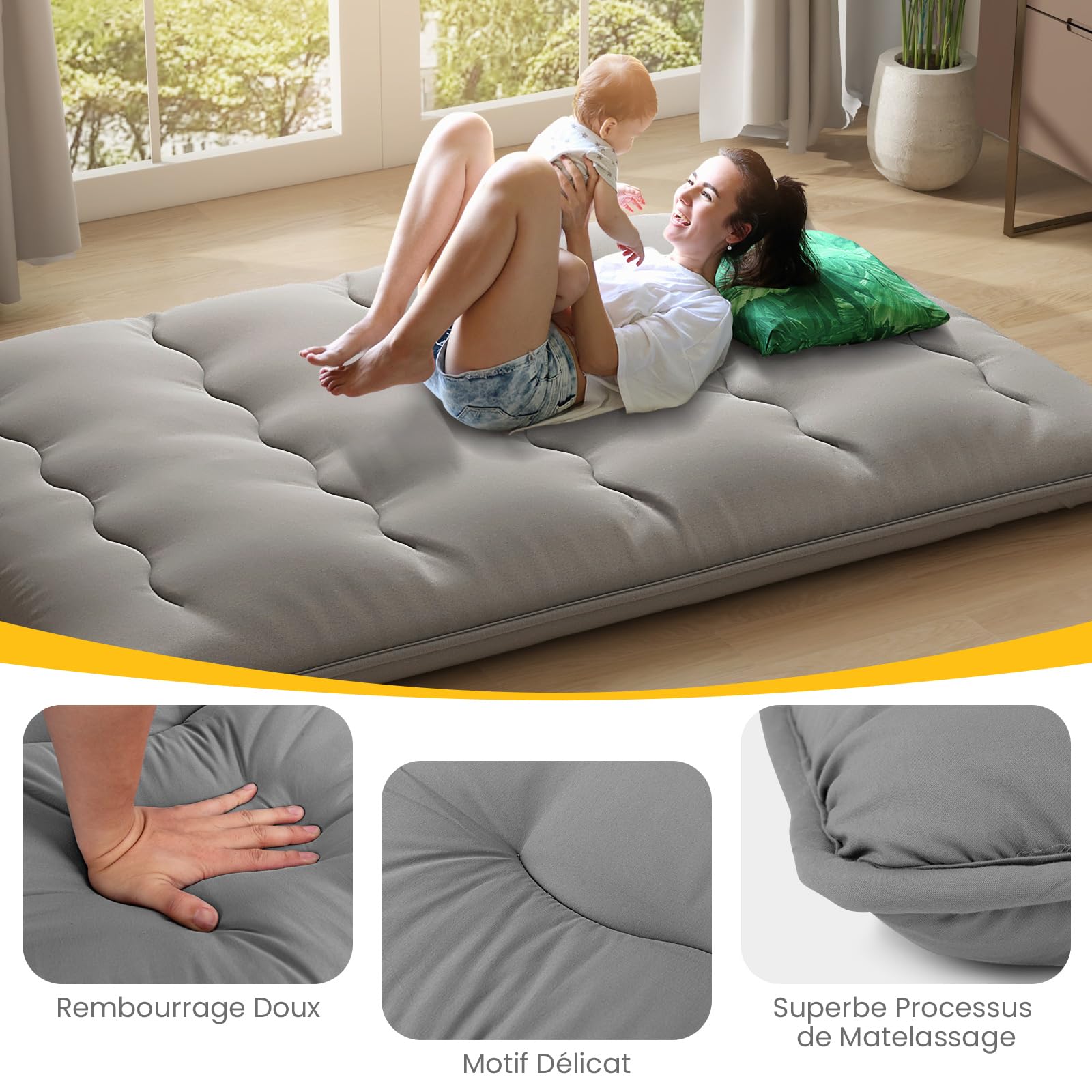 GIANTEX Matelas Futon Japonais Portable