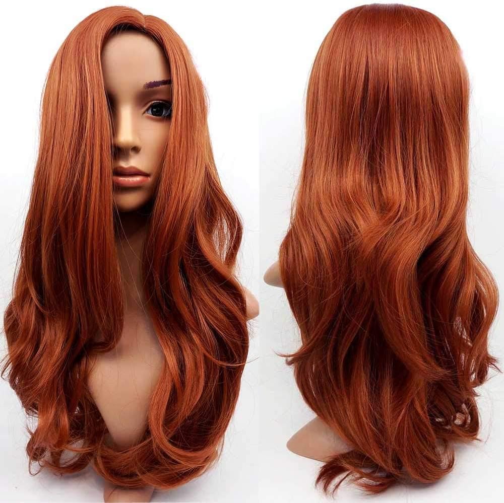 parrucca di capelli con i lati ondulati