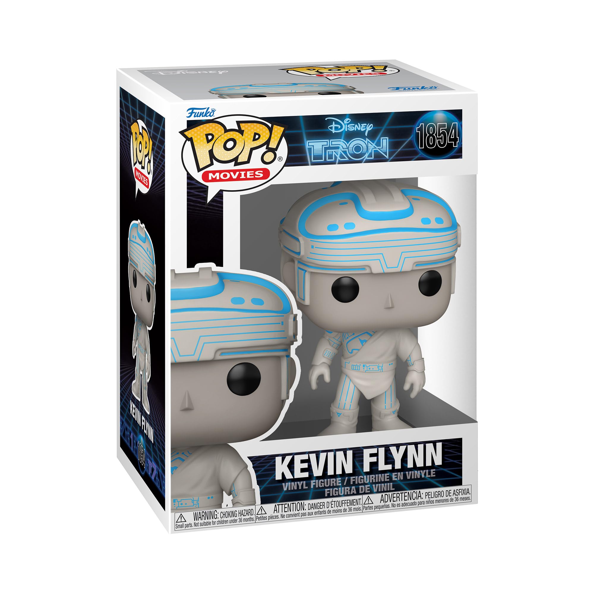 Funko Pop! Movies: Tron, (1982), Kevin Flynn, Collectable Vinyl Figure, Gift Idea, Official Merchandise