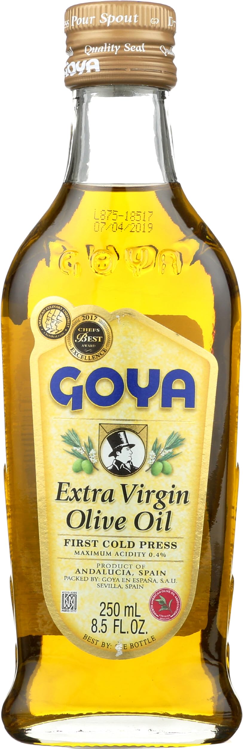 Goya Foods Extra Virgin Olive Oil, 8.5 Fl Oz