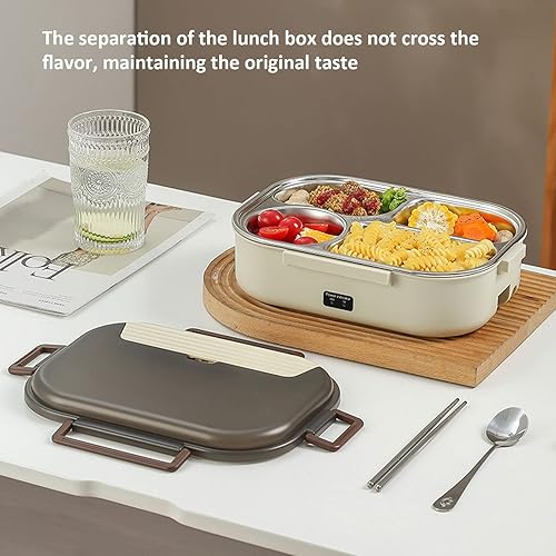 Miniatura 3 de Fiambrera eléctrica para cochecamiónhogar, calentador de alimentos portátil, lonchera eléctrica para hombre, calentador de caja de almuerzo para