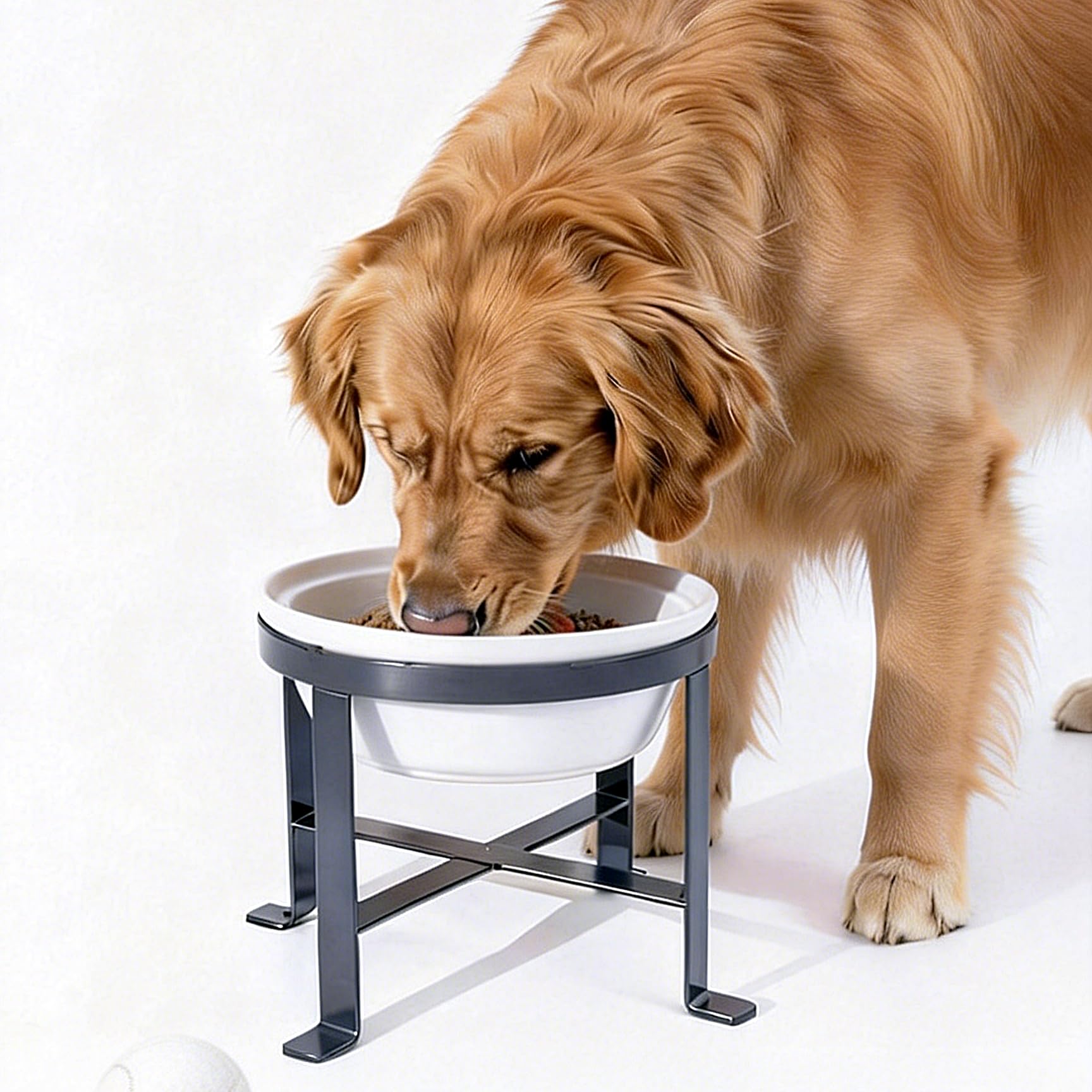 Ciotole per cani elevate, supporto per animali domestici, ciotole per cani rialzate, supporto per ciotola singola