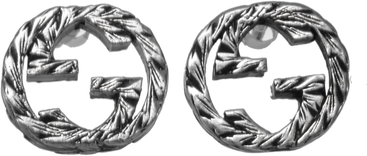 Amazon | [グッチ] GUCCI シルバー ピアス インターロッキングG