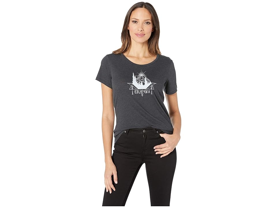 

Columbia Mt. Columbiatm Tee (Black Heather) Women's T Shirt