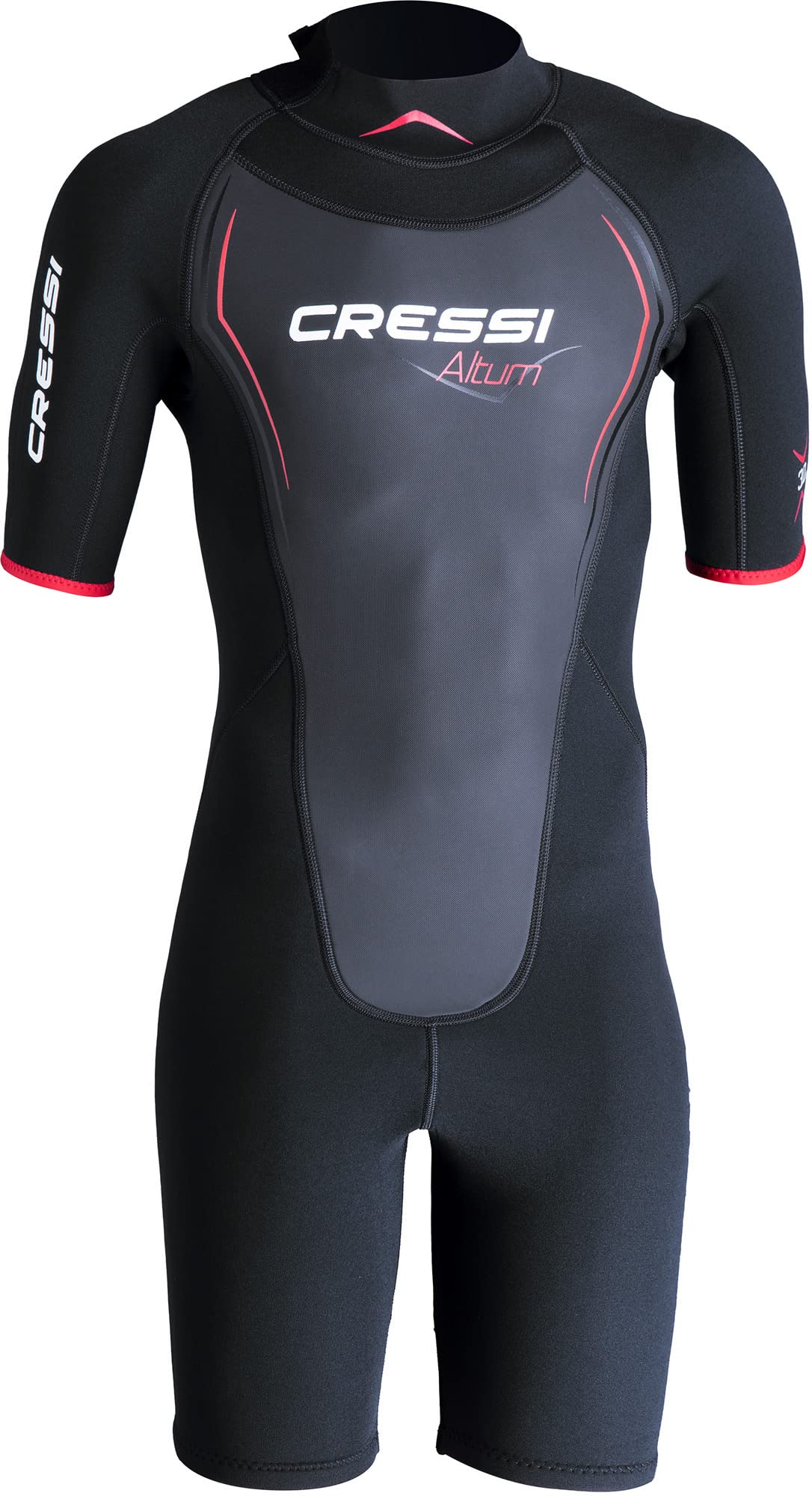 Cressi Altum 3mm Wetsuit - Muta Shorty Uomo in Neoprene 3mm per Immersioni e Snorkeling in Acque Temperate