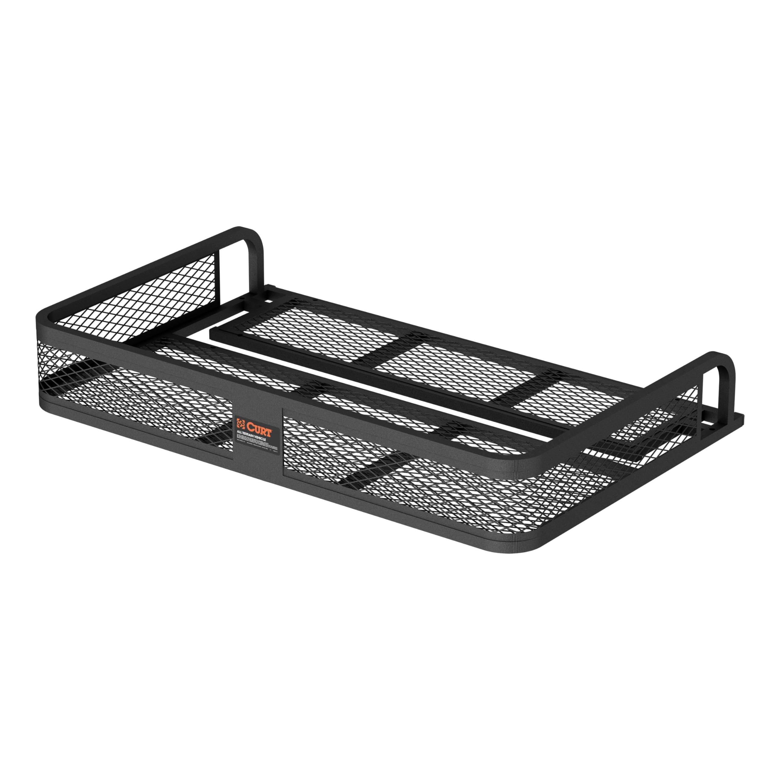 CURT 18101 41 x 26-Inch Universal ATV Cargo Carrier, Black Steel