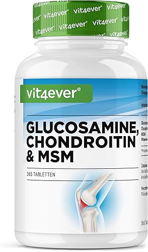 MSM 2000mg + Vitamina C 365 Compresse Vit4ever - integratore