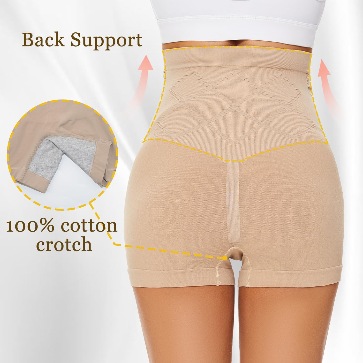 Womens Maternity Thongs Panties Over the Bump, Seamless Pregnancy Shapewear Belly Support High Waist Underwear 4-Pack