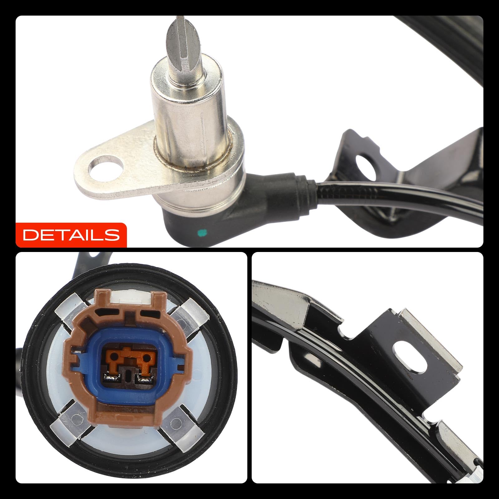 Frankberg Sensore Velocità Ruota ABS Sensore ABS ABS Speed Sensore | Compatibile con P.a.t.r.o.l GR V Wagon Y61 2.8 TD 2.8 TDiC 3.0 DTi 1997-2025 Replace# 47911-VC200