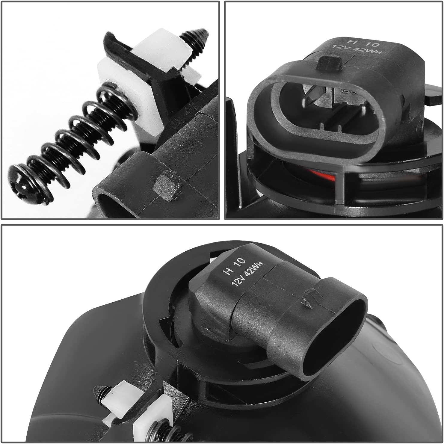 🛒 Flаѕh Sаlе DNA Motoring FL-ZTL-356-CH Clear Lens Fog Lights W/Wiring Harness & Switch Compatible with 2006-2010 F-150 / Mark LT, Left & Right