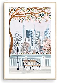 New York Art Print, NYC Poster, NYC Skyline, America Art Print, New York Poster, New York Gift, New York Decor, Travel Pos...