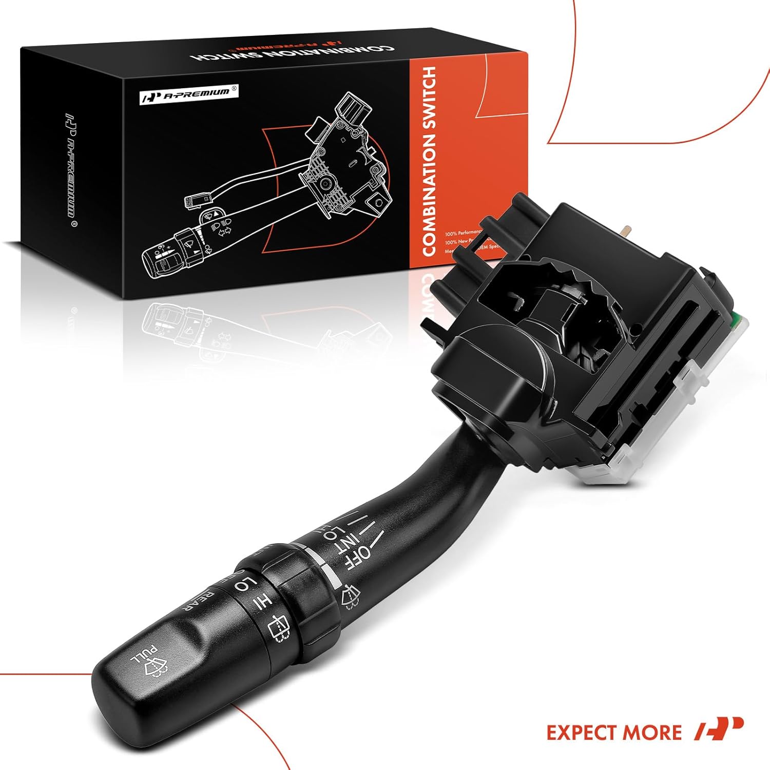 A-Premium Windshield Wiper and Washer Switch Lever Compatible with Toyota 4Runner 2006-2008, FJ Cruiser 2008-2012