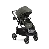 Vista 1 de Joie Ginger 4-in-1 Convertible Pramette and Stroller, Height Adjustable seat, All-Wheel Suspension, Extra Storage – for Newborns and Toddlers