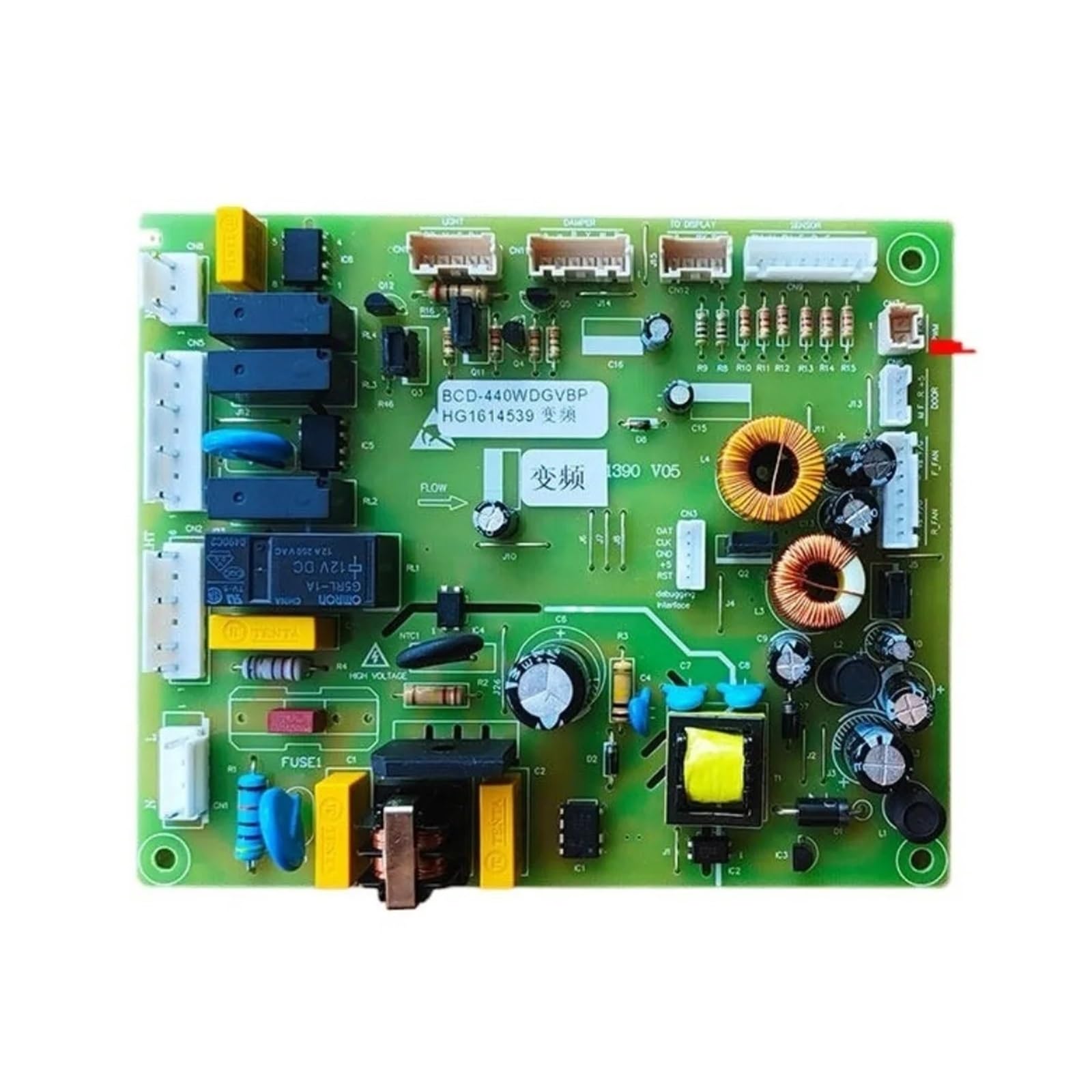 Control Board BCD-440WDGVBP 1614539，Compatible For Hisense，Compatible For Ronshen，Refrigerator Circuit PCB Fridge Motehrboard Freezer Spare Parts