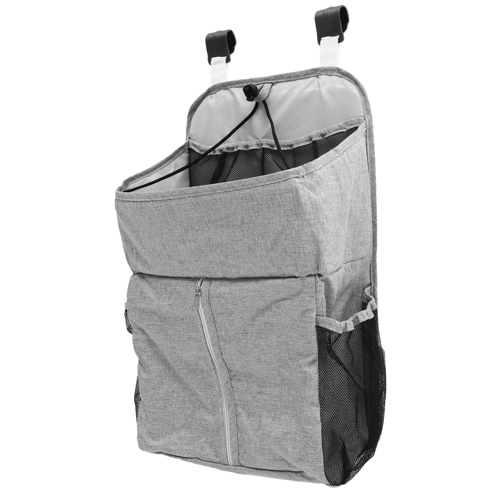 Bolsa Colgante para Cuna de Lino para Guardar Pañales y Accesorios del Ñiño