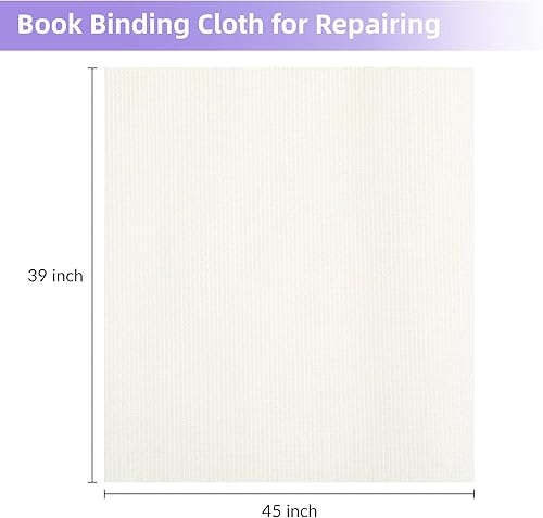 Miniatura 9 de Paño de encuadernación de libros, tela de reparación de libros para hacer libros, material para reparar encuadernación de libros antiguos (78 x 45