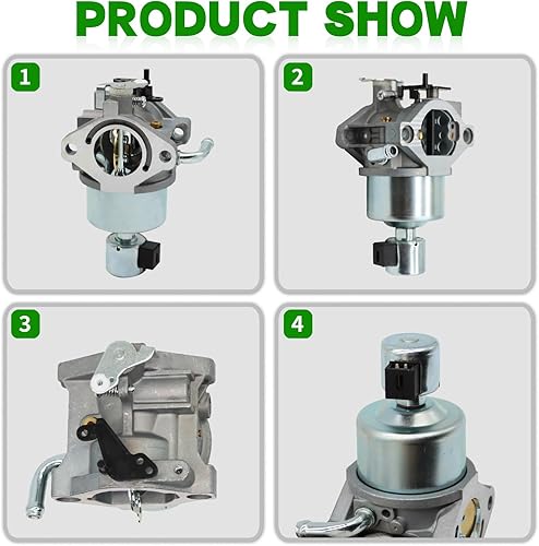 Miniatura 4 de Yunnergo Carburador 594605 con kit de juntas de repuesto para motor de 17.5 14 Hp - 18 Hp 594605 792768 591734 594603 Carb Motor de cilindro único
