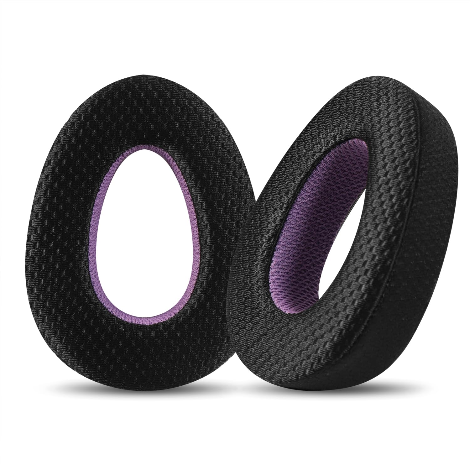 Jomwag Breathable Mesh Replacement Earpads for SENNHEISER PXC550/PXC480/MB660 UC - Black/Purple