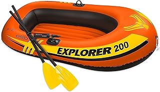 QHYTL Inflatable Boat Set For Adults - Inflatable Fishing Boat, 2 Person Inflatable Kayak With Oars, Pump, Water Rafts For Lake, Pool 5 Kayak Water Sports