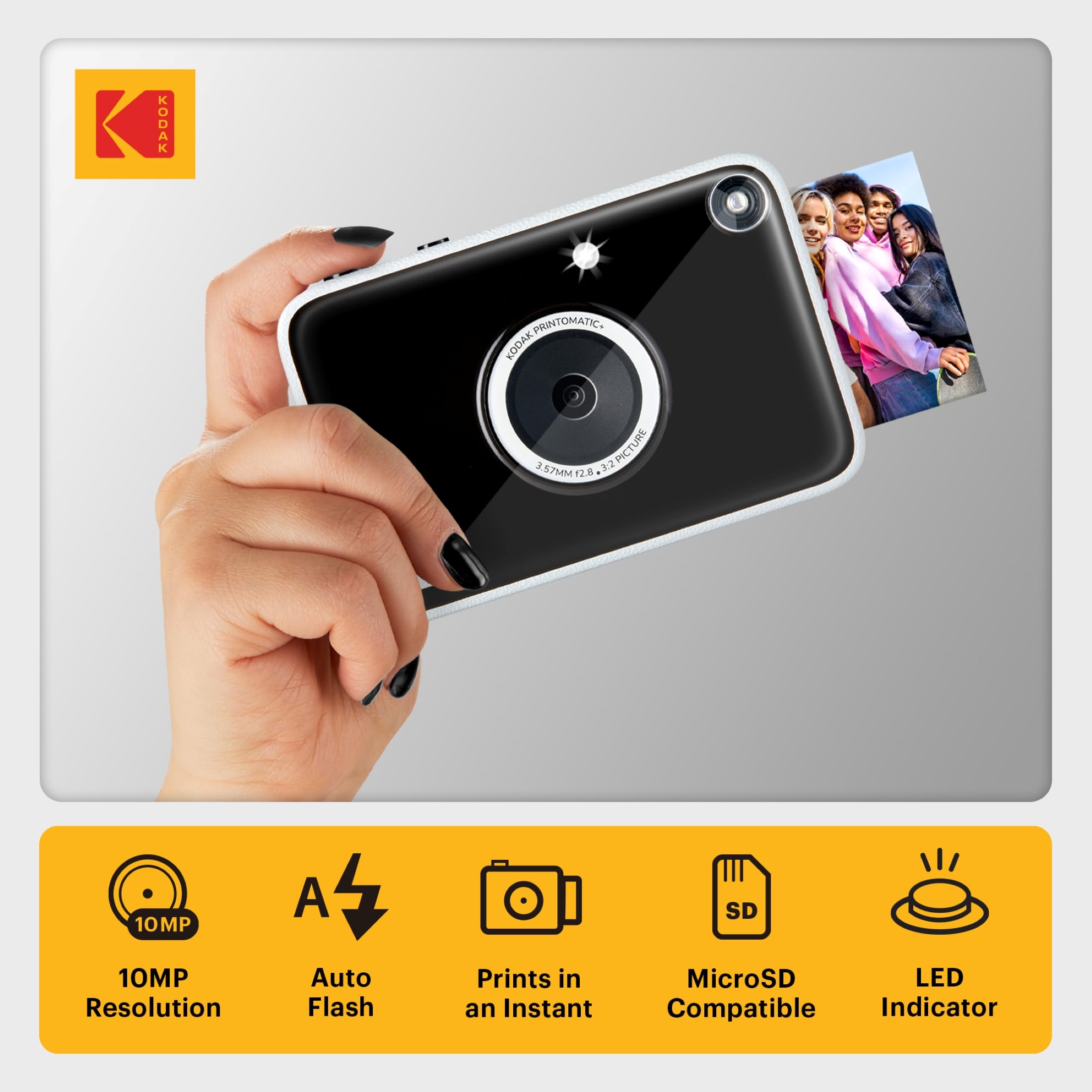Amazon.co.jp: Kodak Printomatic+ インスタントプリントデジタル