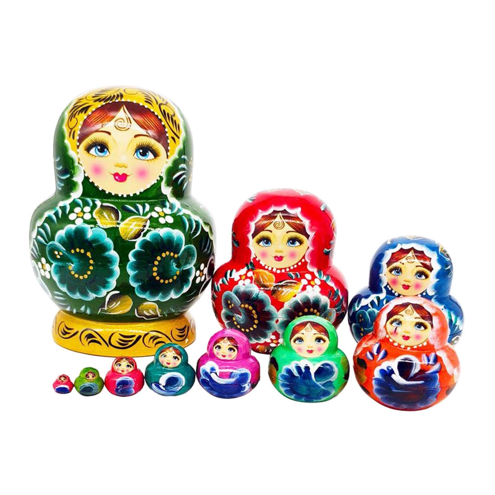 Amazon.com: JunZheHub 10 Layer Russian Matryoshka Dolls for