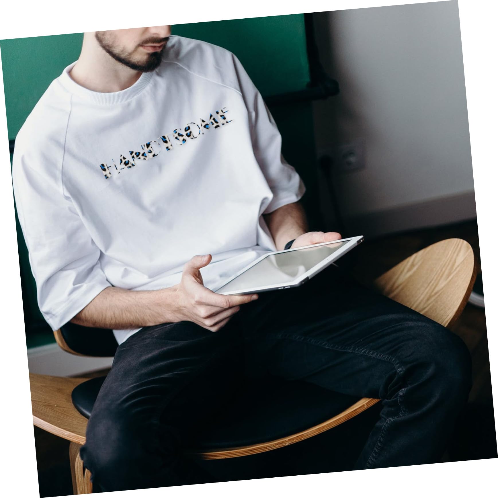 Healeved Leopard Druck Transferfolie 10 Blatt Pu Wärmeübertragungsfolie Textilbeschriftung Folie Selbstgemacht Bekleidungsfolie für T-shirts Taschen und Stoffe