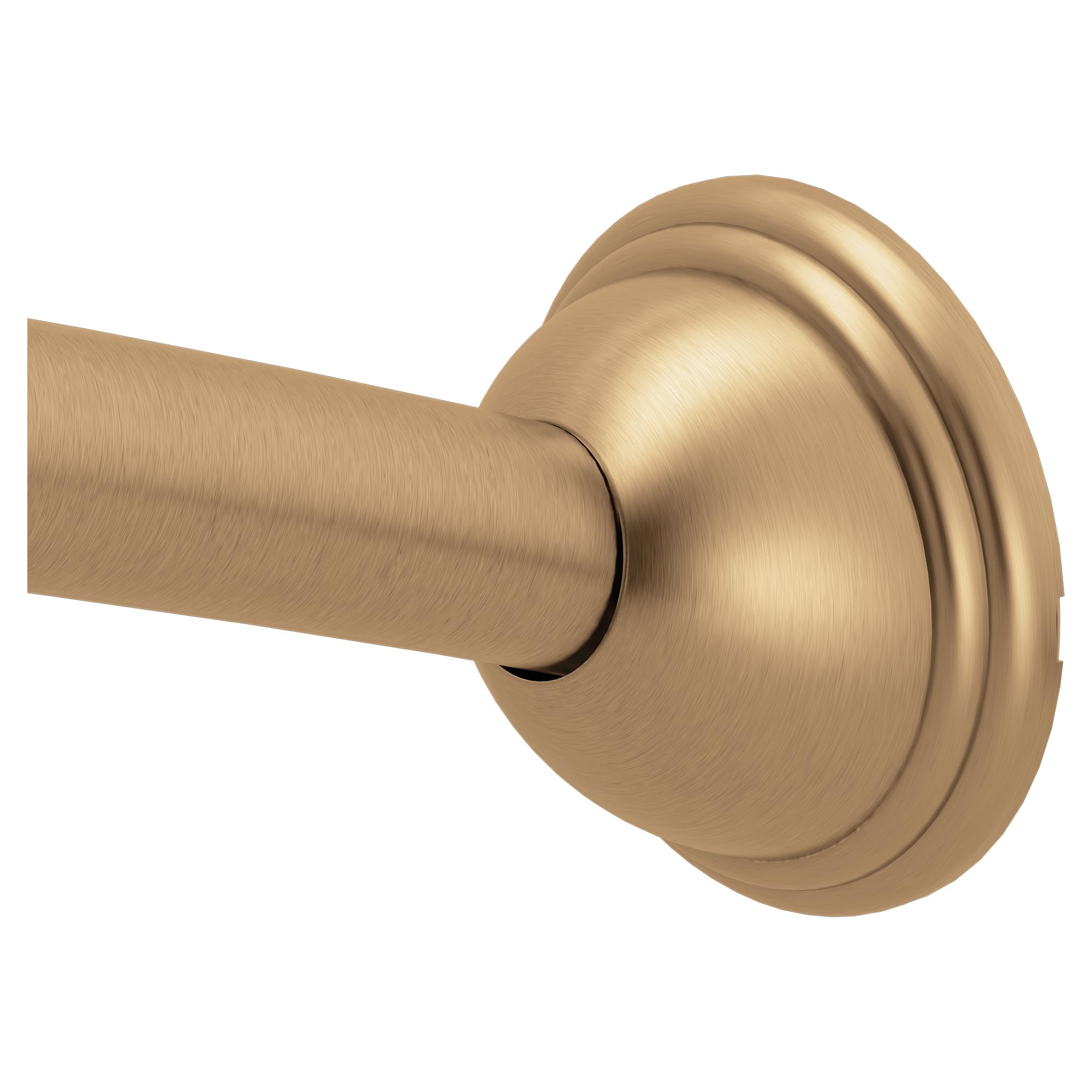 Chapado en Laton 　ゴールド　Sirena Mo Moen Bronzed Gold Curved Adjustable Length Fixed Mount Single