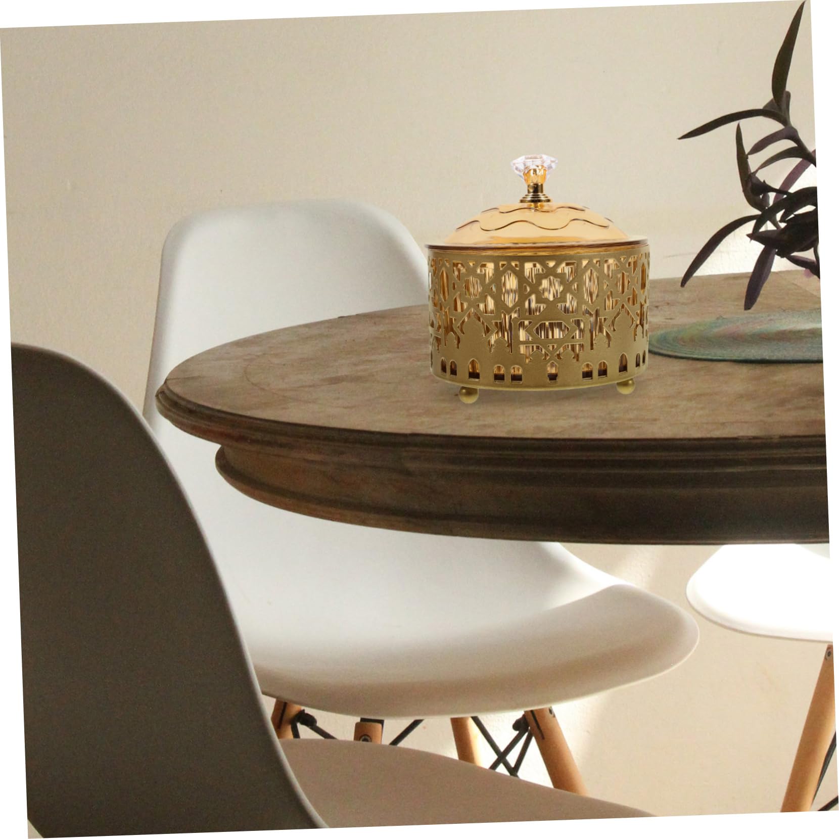 Zerodeko 3stücke Party Snack Serving Tray Deko-servierplatte Für Trockenfrüchte Snacks Und Süßigkeiten Metallablage Für Hochzeiten Und Familienfeiern Stilvolles Design
