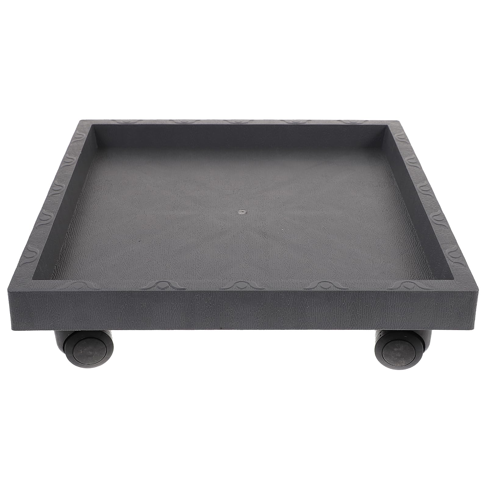 Déplacer une jardinière lourde sans effort grâce au plateau mobile pour pot de fleurs