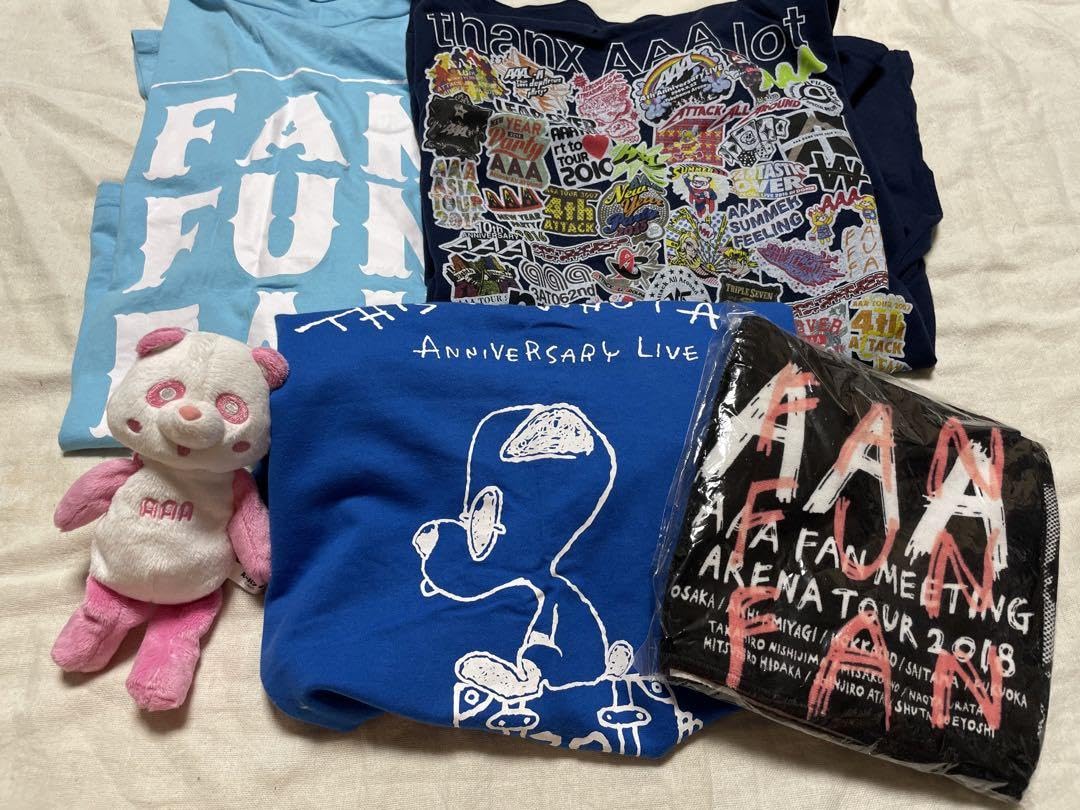 Amazon.co.jp: AAA Tシャツ マフラータオル えーパンダ ぬいぐるみ 