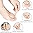 BBTO 24 Pcs Budin Toe Splint Hammer Toe Straightener Support for Men Women
