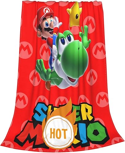 Miniatura 2 de Manta de anime súper suave con estampado de franela para fiestas, cumpleaños, decoración de dormitorio, para sofá, silla y todas las estaciones 01