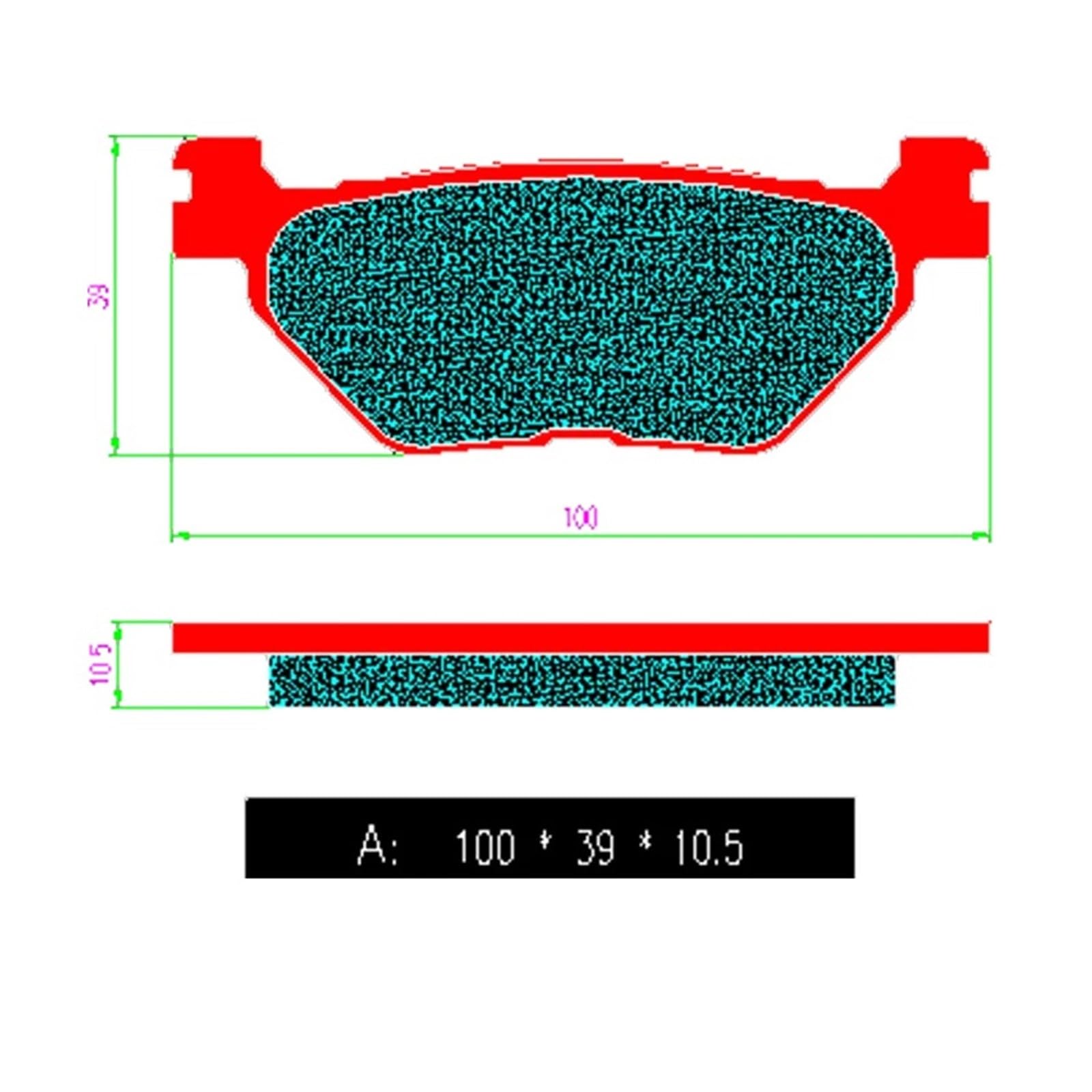 recambios Freno Moto para Yamaha XP 500 530 XP500/530 T-MAX TMAX500 T-MAX SX DX TMAX530 2013-2020 Pastillas De Freno Delanteras Y Traseras Cerámica Motocicleta